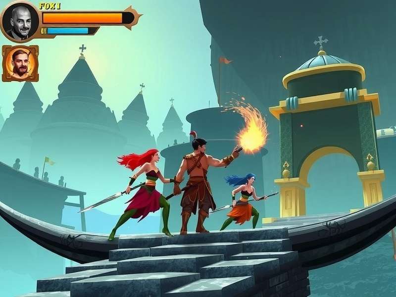 Soul Warriors Astral Warfare gameplay screenshot